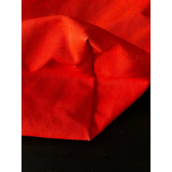 Baggu Herman Miller Red Canvas Tote Bag Crossbody Large Canvas Logo - Picture 8 of 9